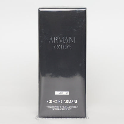 ARMANI CODE BY GIORGIO ARMANI PARFUM HOMBRE 125ML - Perfumería Castillo de Francia