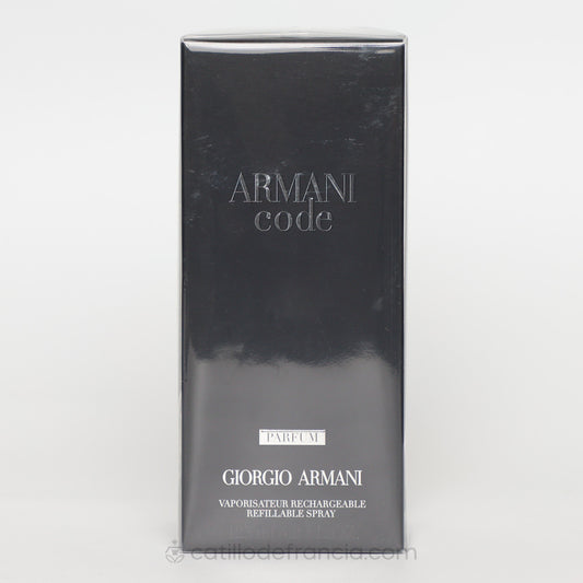 ARMANI CODE BY GIORGIO ARMANI PARFUM HOMBRE 125ML - Perfumería Castillo de Francia