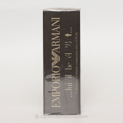 EMPORIO ARMANI BY GIORGIO ARMANI EAU DE TOILETTE HOMBRE 100ML - Perfumería Castillo de Francia