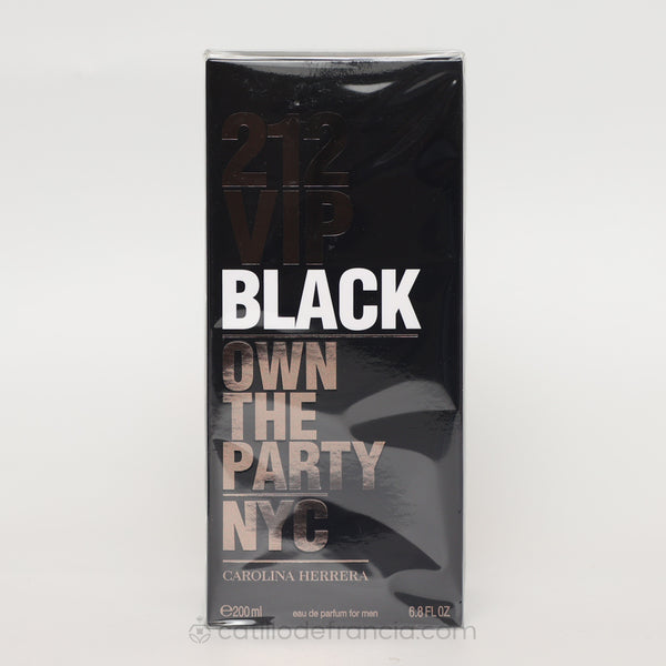 212 VIP BLACK BY CAROLINA HERRERA EUP HOMBRE 200ML