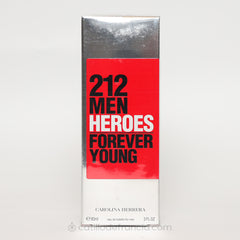 212 MEN HEROES FOREVER YOUNG BY CAROLINA HERRERA EUT HOMBRE 90ML