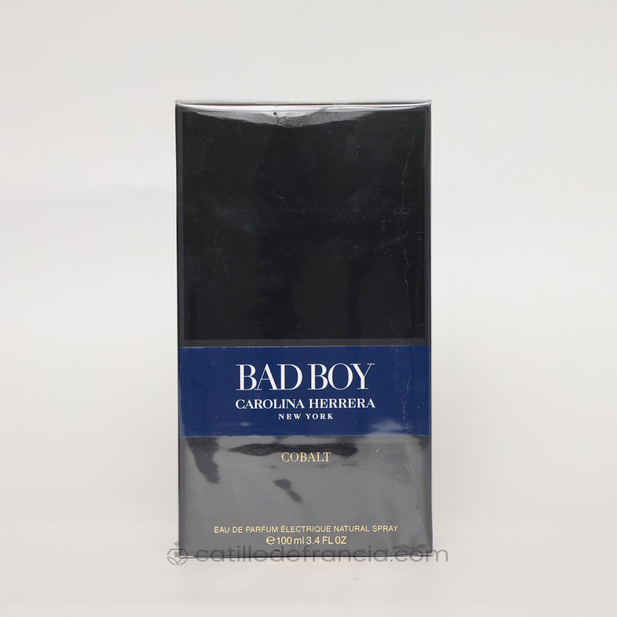 BAD BOY COBALT BY CAROLINA HERRERA EAU DE PARFUM HOMBRE 100ML - Perfumería Castillo de Francia