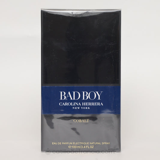 BAD BOY COBALT BY CAROLINA HERRERA EAU DE PARFUM HOMBRE 100ML - Perfumería Castillo de Francia