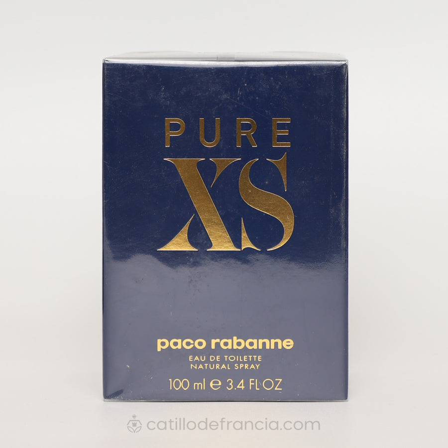 PURE XS BY PACO RABANNE EAU DE TOILETTE HOMBRE 100ML - Perfumería Castillo de Francia