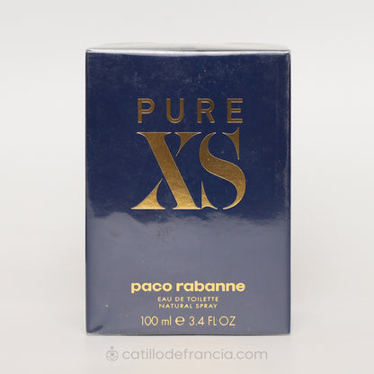 PURE XS BY PACO RABANNE EAU DE TOILETTE HOMBRE 100ML - Perfumería Castillo de Francia