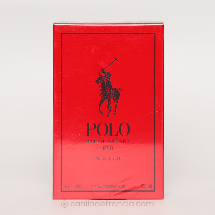 POLO RED BY RALPH LAUREN EAU DE TOILETTE HOMBRE 125ML - Perfumería Castillo de Francia