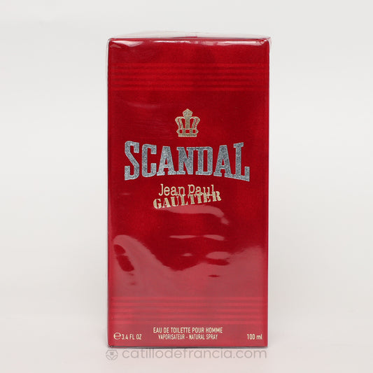 SCANDAL BY JEAN PAUL GAULTIER TOILETTE HOMBRE 100ML - Perfumería Castillo de Francia