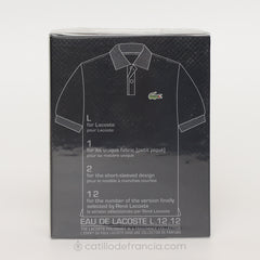 LACOSTE L.12.12 NOIR INTENSE  BY LACOSTE EAU DE TOILETTE HOMBRE 100ML - Perfumería Castillo de Francia