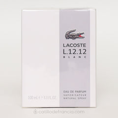 LACOSTE L.12.12 BLANC HOMBRE EAU PARFUM 100ML