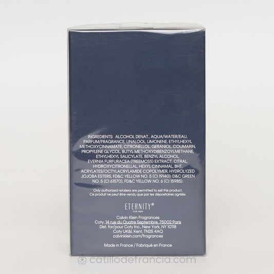 Eternity Tradicional By Calvin Klein Eau de Toilette Hombre  100ml