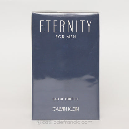 ETERNITY TRADICIONAL BY CALVIN KLEIN EAU DE TOILETTE HOMBRE 200ML - Perfumería Castillo de Francia