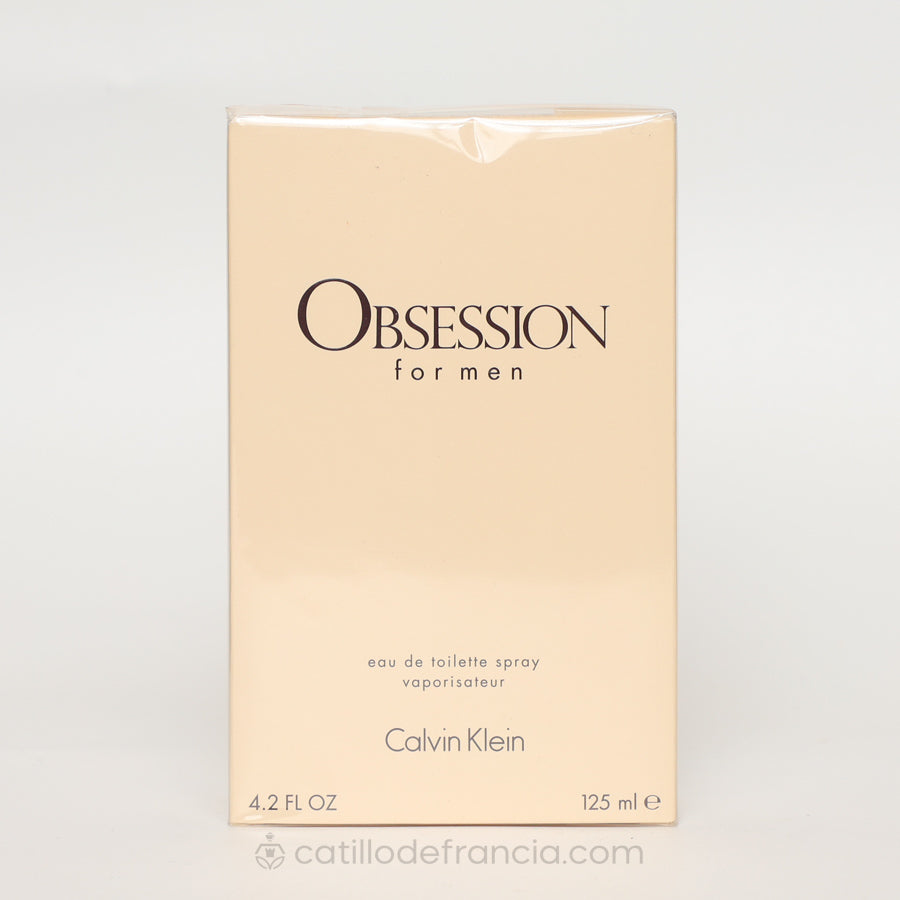 OBSESSION BY CALVIN KLEIN EAU DE TOILETTE HOMBRE 125ML - Perfumería Castillo de Francia