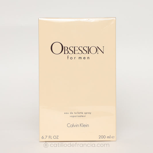 OBSESSION BY CALVIN KLEIN EAU DE TOILETTE HOMBRE 200ML - Perfumería Castillo de Francia
