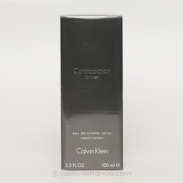 CONTRADICTION BY CALVIN KLEIN EAU DE TOILETTE HOMBRE 100ML - Perfumería Castillo de Francia