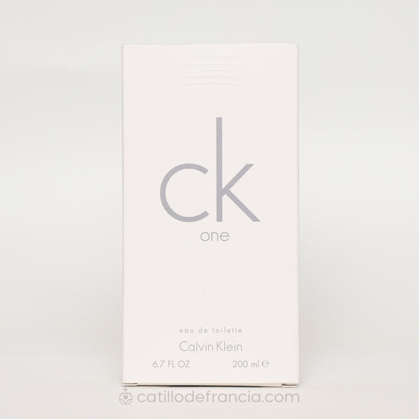 CK ONE BY CALVIN KLEIN EAU DE TOILETTE UNISEX 200ML