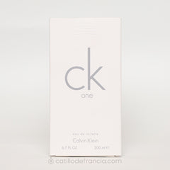 CK ONE BY CALVIN KLEIN EAU DE TOILETTE UNISEX 200ML