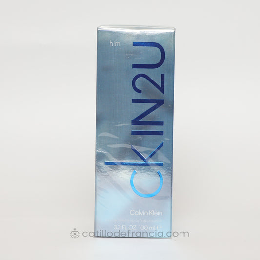 CKIN2U BY CALVIN KLEIN EAU DE TOILETTE HOMBRE 100ML - Perfumería Castillo de Francia