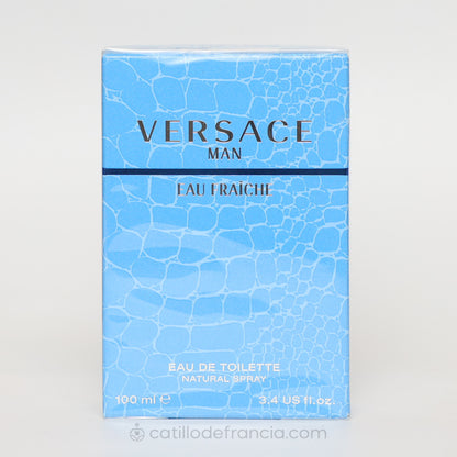 EAU FRAICHE BY VERSACE EAU DE TOILETTE HOMBR100MLE - Perfumería Castillo de Francia