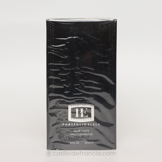 PORTAFOLIO BLACK BY PERRY ELLIS EAU DE TOILETTE HOMBRE 100ML - Perfumería Castillo de Francia