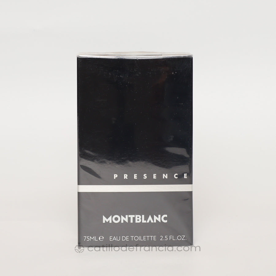 PRESENCE BY MONT BLANC EAU DE TOILETTE HOMBRE  75ML - Perfumería Castillo de Francia