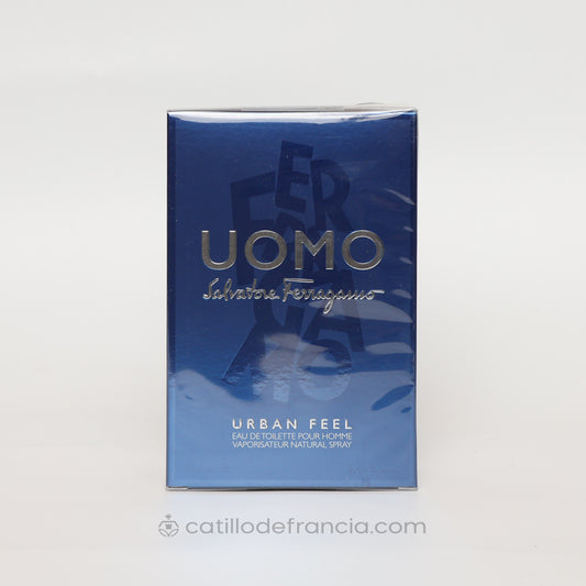 UOMO URBAN FEEL BY SALVATORE FERRAGAMO TOILETTE HOMBRE 100ML - Perfumería Castillo de Francia
