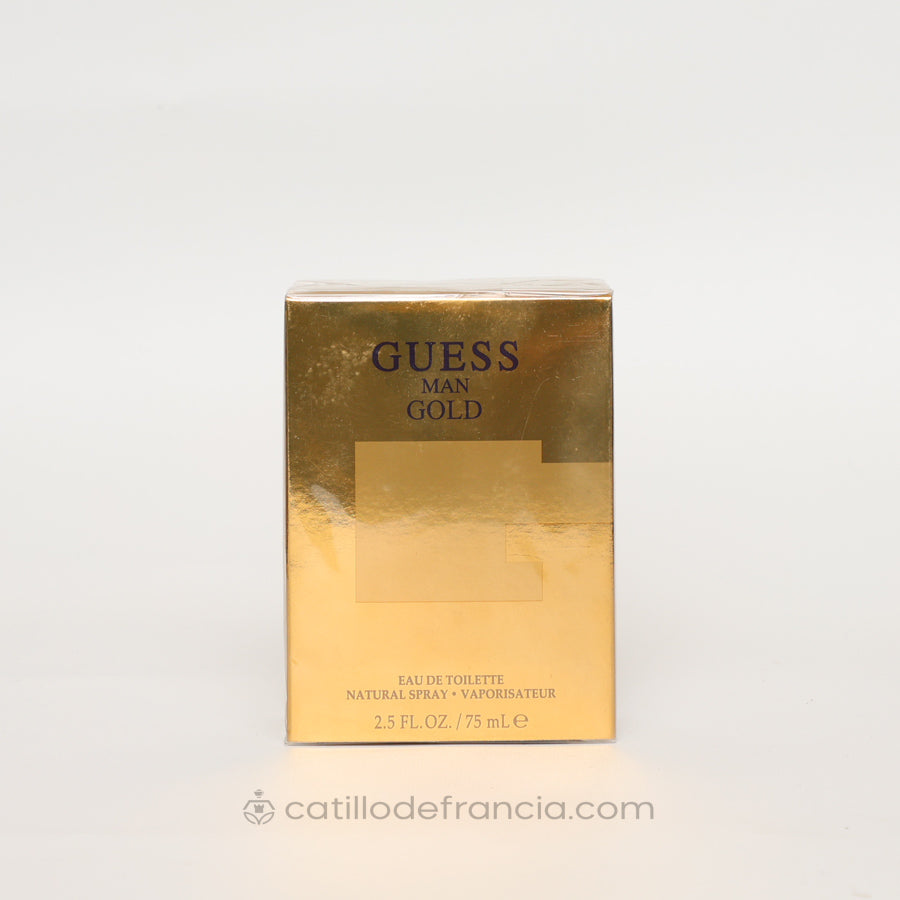 GUESS MAN GOLD BY GUESS EAU DE TOILETTE HOMBRE 75ML - Perfumería Castillo de Francia