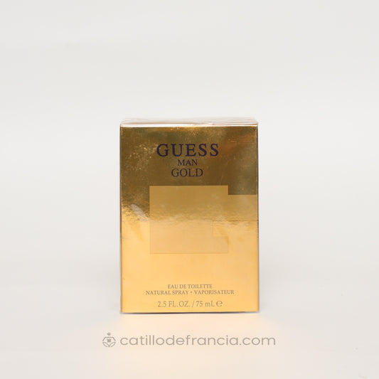 GUESS MAN GOLD BY GUESS EAU DE TOILETTE HOMBRE 75ML - Perfumería Castillo de Francia