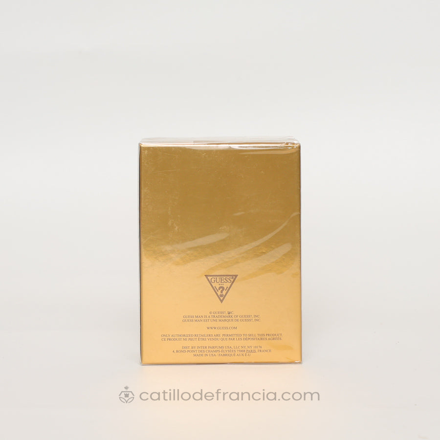 GUESS MAN GOLD BY GUESS EAU DE TOILETTE HOMBRE 75ML - Perfumería Castillo de Francia