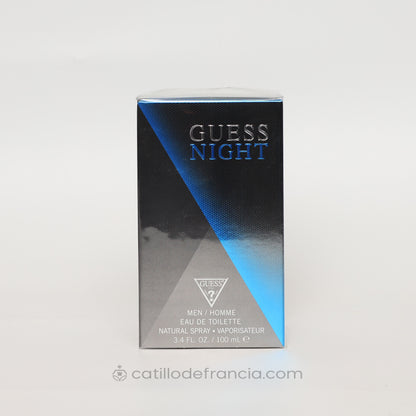 GUESS NIGHT BY GUESS EAU DE TOILETTE HOMBRE 100ML - Perfumería Castillo de Francia
