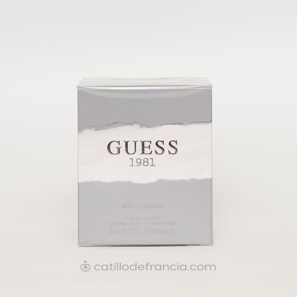 GUESS 1981 BY GUESS  EAU DE TOILETTE HOMBRE 100ML