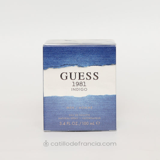 Guess 1981 Indigo By Guess Eau De Toilette Hombre 100ml