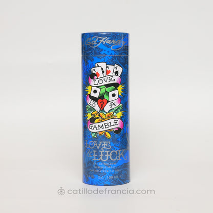 LOVE & LUCK BY ED HARDY EAU DE TOILETTE HOMBRE 100ML - Perfumería Castillo de Francia