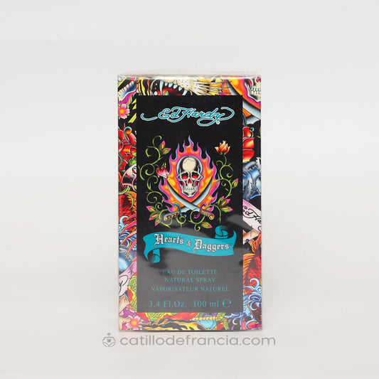 HEART & DAGGERS BY ED HARDY EUT HOMBRE 100ML - Perfumería Castillo de Francia
