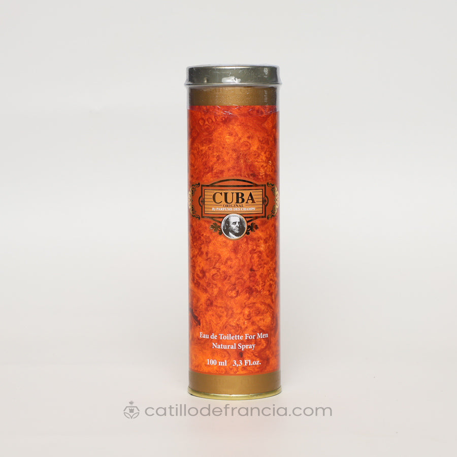 CUBA GOLD BY PARFUMS DES CHAMPS EAU DE TOILETTE HOMBRE 100ML - Perfumería Castillo de Francia