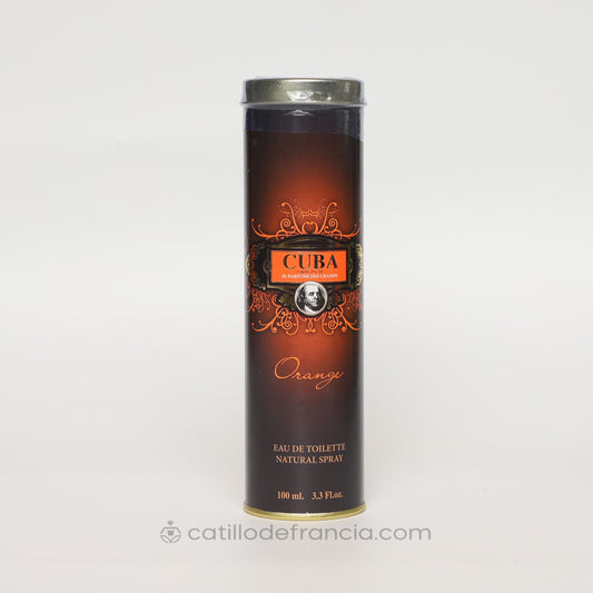CUBA ORANGE BY PARFUMS DES CHAMPS EAU DE TOILETTE HOMBRE 100ML - Perfumería Castillo de Francia