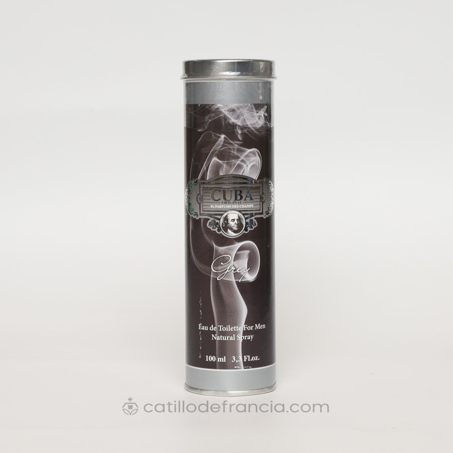 CUBA GREY  BY PARFUMS DES CHAMPS EAU DE TOILETTE HOMBRE 100ML - Perfumería Castillo de Francia