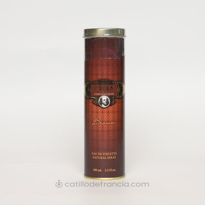 CUBA BROWN BY PARFUMS DES CHAMPS EAU DE TOILETTE HOMBRE 100ML - Perfumería Castillo de Francia