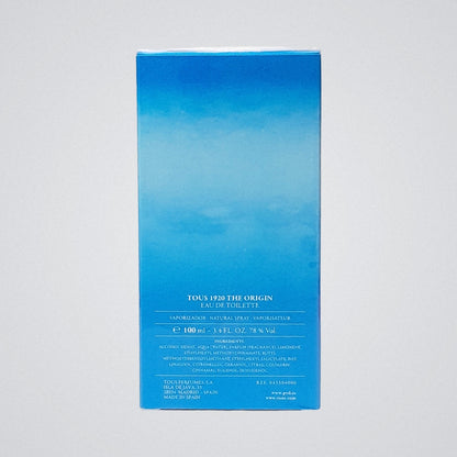 1920 The Origin by Tous Eau de Toilette Hombre, Presentación de 100ml, Original con envío gratis en México.