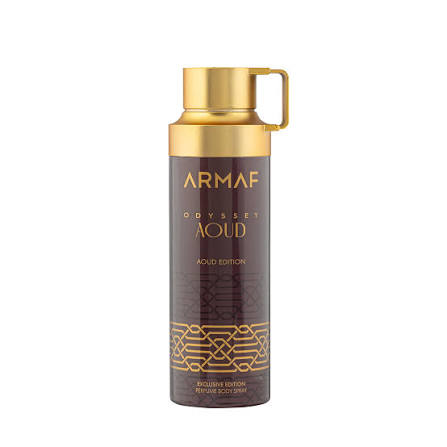 Armaf Odyssey Aoud Body Spray Unisex 200ml
