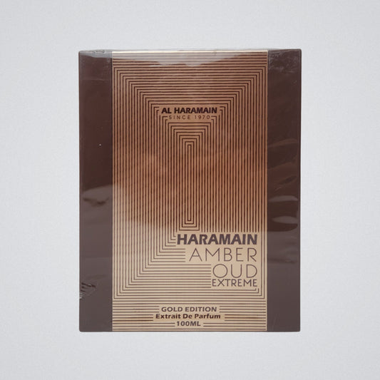 Amber Oud Gold Edition Extreme by Al Haramain Unisex Parfum, Presentación de 100ml, Original con envío gratis en México.