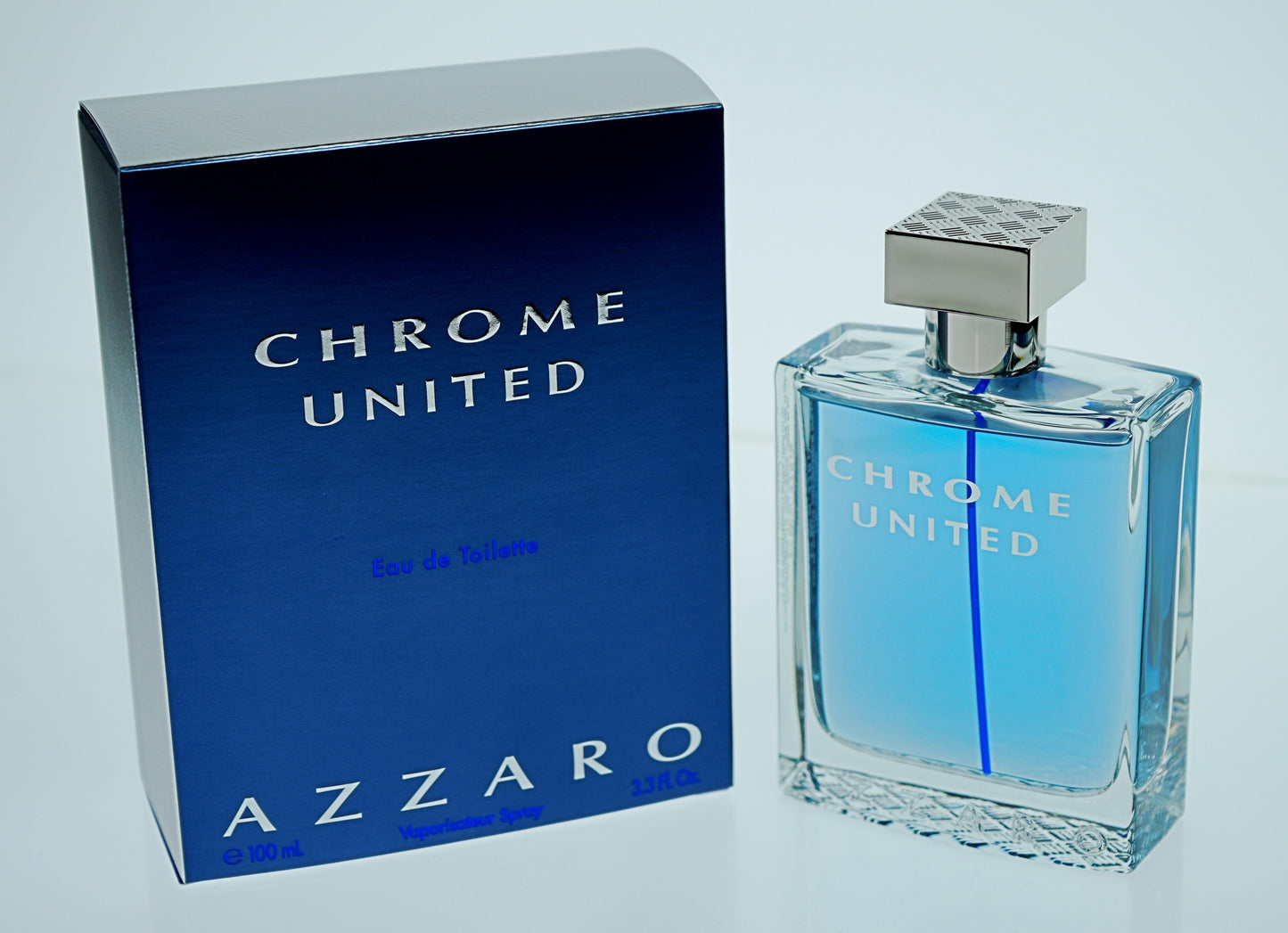 CHROME UNITED BY BY AZZARO HOMBRE EAU DE TOILETTE  100ML - Perfumería Castillo de Francia