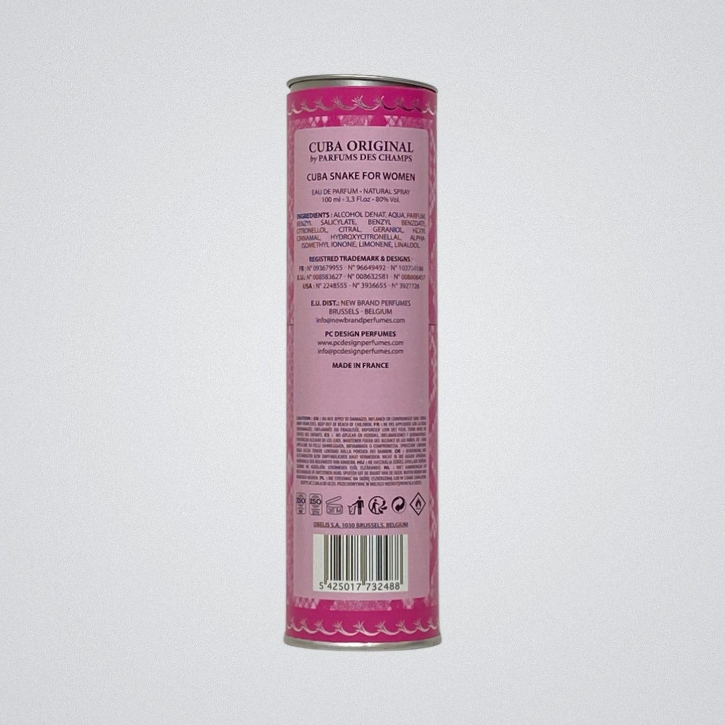 Cuba Snake by Parfum de Charms Eau de Parfum mujer, Presentación de 100ml, Original con envío gratis en México.
