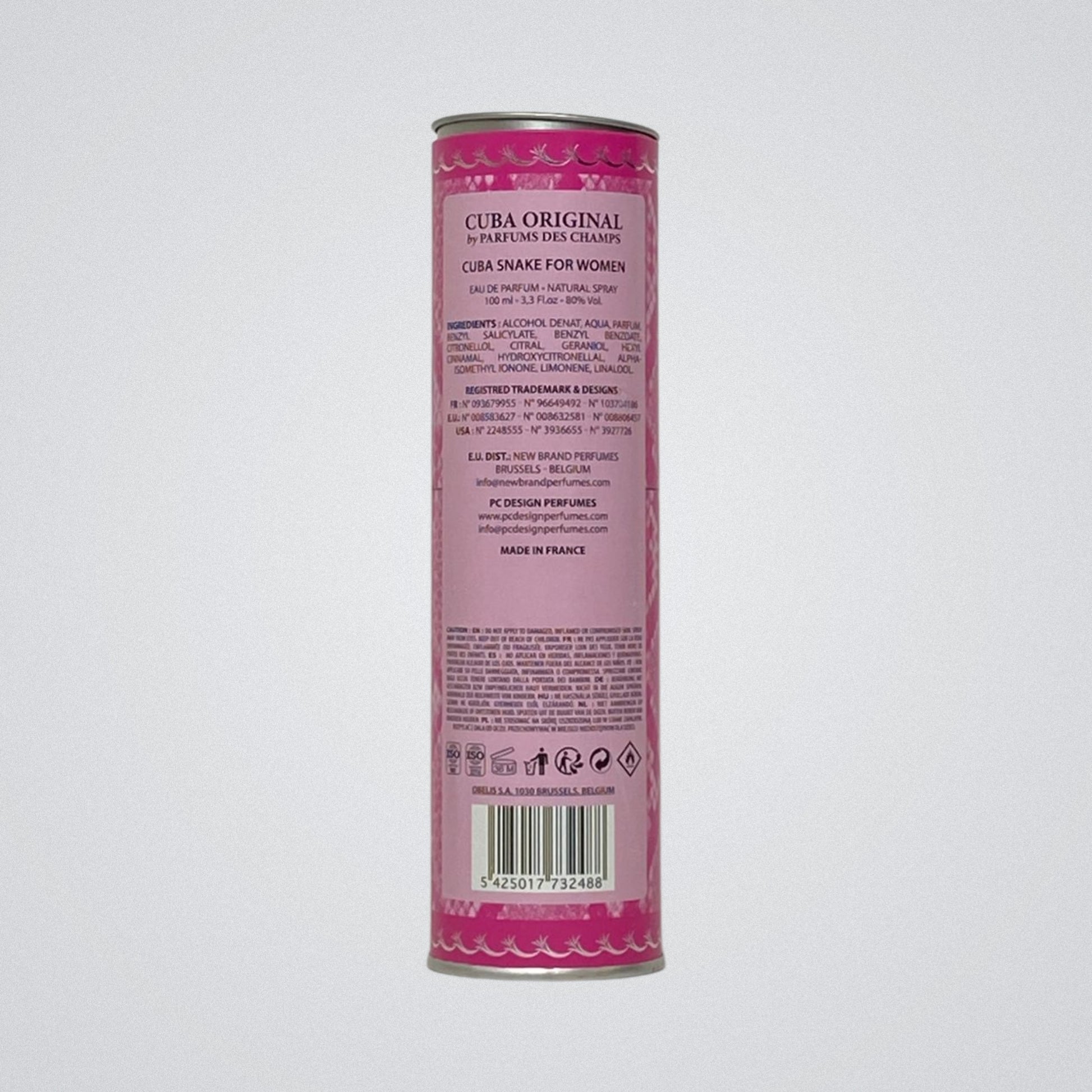Cuba Snake by Parfum de Charms Eau de Parfum mujer, Presentación de 100ml, Original con envío gratis en México.