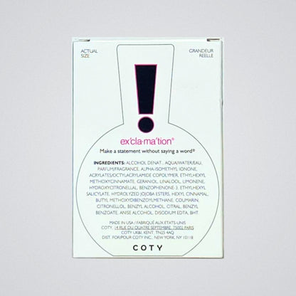 Exclamation by Coty Eau de Colonia Mujer, Presentación de 50ml, Original con envío gratis en México.