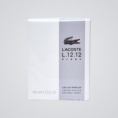 Lacoste L.12.12 Blanc  Eau De Parfum Hombre, Presentación de 100ml, Original con envío gratis en México.