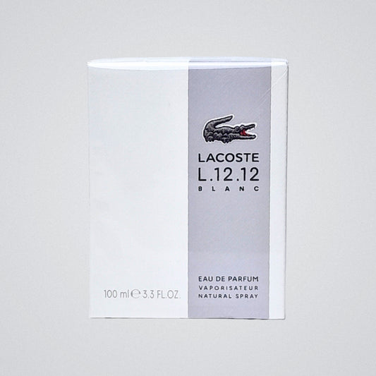 Lacoste L.12.12 Blanc  Eau De Parfum Hombre, Presentación de 100ml, Original con envío gratis en México.