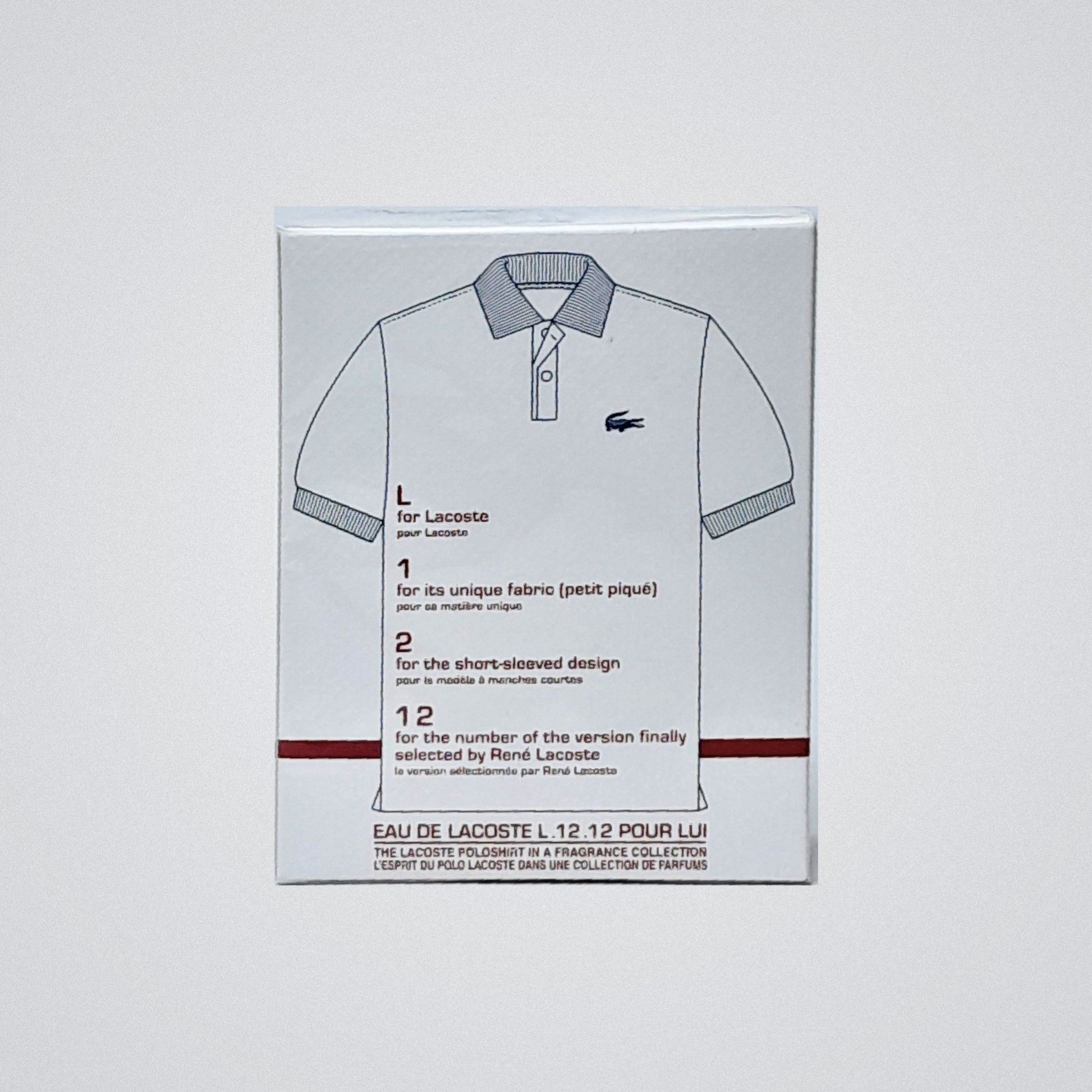 Lacoste L.12.12 Pour Lui French Panache by Lacoste Eau de Toilette Hombre, Presentación de 100ml, Original con envío gratis en México.