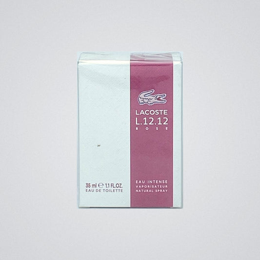 Lacoste L.12.12 Rose Intense By Eau de Toilette Mujer, Presentación de 35ml, Original con envío gratis en México.