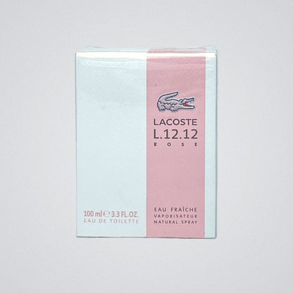 Lacoste L.12.12 Rose by Lacoste Mujer Eau de Fraíche, Presentación de 100ml, Original con envío gratis en México.