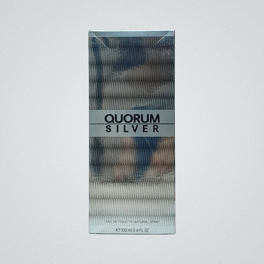 Quorum Silver by Antonio Puig Eau de Toilette Hombre, Presentación de 100ml, Original con envío gratis en México.